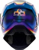 ICON Airframe Pro Reentry Helmet Silver L - Full-face helmet with Reentry graphic