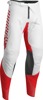 THOR Hallman Differ Slice Pants Red White Men's Size 32 - Off-road race pants in Red/White for men, size 32