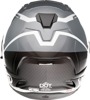 6D ATS-1R Alpha Full Face Helmet XL Black Silver Gray - Full face helmet XL Black Silver Gray by 6D
