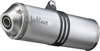 LeoVince X3 Slip-On Muffler Brushed For Kawasaki KLR 650 1997-2023 - Slip-on muffler for Kawasaki KLR 650 1997-2023