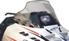 Powermadd 14" Mid Tint Windshield Black Fits Polaris Wedge Hood