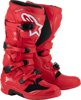 Alpinestars Tech 7 Boots Bright Red US 9 - MX off-road boots in bright red, size US 9