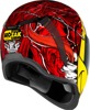 ICON Airform Brozak MIPS Helmet XL Yellow/Red - Full face helmet with MIPS technology