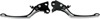 Regulator Hydraulic Brake/Clutch Lever Set Chrome Black/Silver - For 04-13 HD Regulator Hydraulic Brake/Clutch Lever Set Chrome Black/Silver - For 04-13 HD