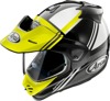 Arai XD-5 Cosmic Helmet Fluorescent Yellow M - Dual sport helmet with advanced features