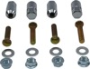 Moose Offroad Front Wheel Stud/Nut Kit For Polaris Ranger/RZR 3/8-24 - Rebuild kit for one front wheel For Polaris Ranger/RZR