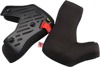 100% Aircraft Bicycle Helmet Cheek Pads XS/L Black Pair - Replacement cheek pads for Aircraft helmets XS/L