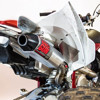 Big Gun EXO Series Slip-On Exhaust Silver Fits Yamaha Raptor 700