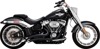 Vance & Hines Big Radius 2-2 Black Exhaust System For Harley Softail 114 - Full exhaust for Harley Softail 114 models