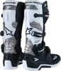 Moose Offroad Tech 7 Boots Black/Gray/White Size 11 - Durable MX boots for off-road riding