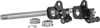 Performance Machine Axle Adjuster Kit Black Harley Touring Models - Axle adjuster kit for Harley-Davidson Touring