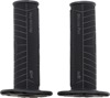 ODI DirtControl II Slip-On Grips Black Pair Universal 7/8in Bars - Universal fit for 7/8in handlebars, color Black