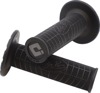 ODI DirtControl II Slip-On Grips Black Pair Universal 7/8in Bars - Universal fit for 7/8in handlebars, color Black