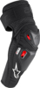 Alpinestars Bionic Pro Plasma Elbow Protector L/XL Black/Red/White - Protective elbow gear in L/XL for off-road riding