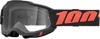 100% Accuri 2 Goggles Borego Clear Lens Adult Unisex - Anti-fog clear lens goggles for off-road use