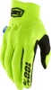 100% Cognito Smart Shock Gloves Fluorescent Yellow Men's Small - Touchscreen gloves for MTB, MX, and street riding