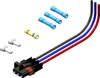 KFI 3-Pin Wire Harness Pigtail 12" Fits Polaris Pulse System