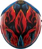 ICON Airform Fever Dream Helmet XL Red/Blue Unisex - Full-face helmet with Fever Dream graphic