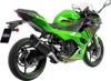 Leovince LV-14 R Slip-On Muffler Black For Kawasaki Ninja 500 - Slip-on muffler for Kawasaki Ninja 500 models