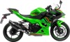 Leovince LV-14 R Slip-On Muffler Black For Kawasaki Ninja 500 - Slip-on muffler for Kawasaki Ninja 500 models