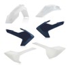 Acerbis Standard Plastic Kit Husky White For Husqvarna TE FE 2017-2019 - Body plastic kit for Husqvarna TE FE 2017-2019