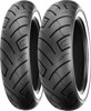 130/80B17 73H Front & 180/65B16 81H Rear 777 White Wall Tire Set