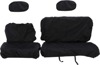 Moose Offroad Bench and Bucket Seat Cover Black For Polaris Ranger XP 900 - Seat cover set for Polaris Ranger XP 900 4x4