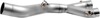 Akrapovic Titanium Link Pipe Silver Fits 15-22 Yamaha R1