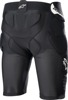 Alpinestars Bionic Action Protection Shorts Black Large - Protective riding shorts with CE hip protectors