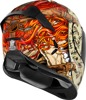 ICON Airframe Pro TopShelf Helmet 2XL Red/Off-White - Full face helmet with FRP shell