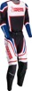 Moose Racing Agroid Pants Mens 38 Black Blue White Red - Athletic fit off-road riding pants, size 38