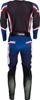 Moose Racing Agroid Pants Mens 38 Black Blue White Red - Athletic fit off-road riding pants, size 38