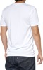100 Percent Tech Surman T-Shirt White Orange Men's Large - Men's tech t-shirt, White/Orange, size Large