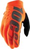 100% Youth Brisker Cold-Weather Gloves Flo Orange/Black - Youth XL 100% Youth Brisker Cold-Weather Gloves Flo Orange/Black - Youth XL