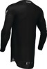 Thor SPORTMODE Brave Jersey Black White Medium Men's - Athletic fit off-road jersey in black/white, size M