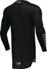 Thor SPORTMODE Brave Jersey Black White Medium Men's - Athletic fit off-road jersey in black/white, size M