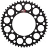 Rear Sprocket Grooved - Black 520-50 Teeth - For 91-22 Suzuki RM 125/250/ RMX250 RM-Z 250/450