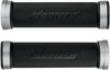 Driven D-Axis Silver Anodized 7/8" Motorcycle Grips