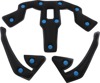 100% Trajecta Bicycle Helmet Liner Black Medium - Replacement liner for 100% Trajecta helmets