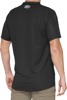 100% Celium Short-Sleeve Jersey Dark Gray Men's Medium - Moisture-wicking MTB jersey for men, size M, Dark Gray
