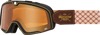 100% Barstow Goggle Solace Persimmon Lens Unisex Adult One Size - Premium anti-fog goggles with Persimmon lens