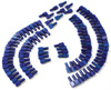 Del City Nylon Insulated Female Terminal 12-10 AWG 100 Pack - Nylon female terminals, 12-10 AWG, 100 pack