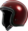 Arai Classic-V Helmet - Small, Gloss Metallic Red - Open-face helmet with vintage styling