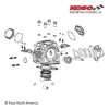 Koso 170cc Big Bore V4 4-Valve Head Kit For Honda Grom & Monkey