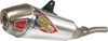 Pro Circuit T-6 Slip-On Exhaust Stainless Steel Silver Fits 23-24 YZ450F