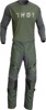 Thor Terrain Jersey XL Charcoal Green Men's Off-Road - XL off-road jersey in charcoal green for men