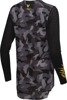 Thor Womens SPORTMODE Shadow Jersey Black Yellow Camo Gray Medium - Athletic fit, moisture wicking, medium, womens jersey