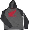Men's Honda Wing Hoody - Honda Wing Hoody Charblk Xl