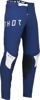 Thor Sportmode Strike Pants Blue White Black Mens Size 34 - Athletic fit racewear pants for men, size 34