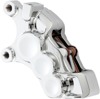 6 Piston Chrome Front Left Caliper Fits Many 06+ H-D w/ 11.8" Rotors